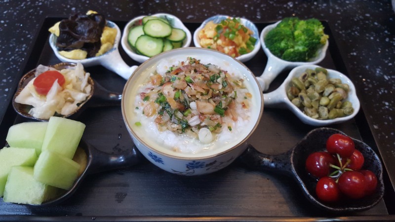 鮑魚粥套餐