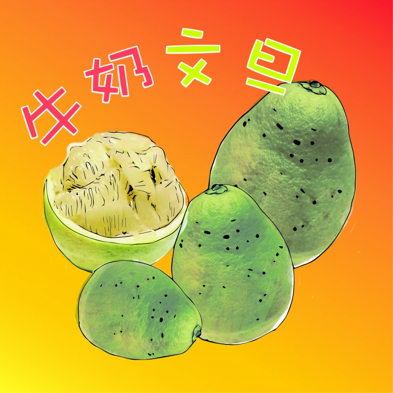牛奶文旦